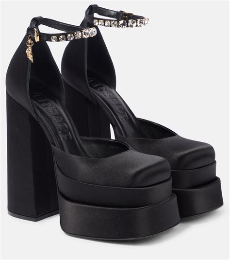 versace medusa platform heels dupe|versace platform heels price.